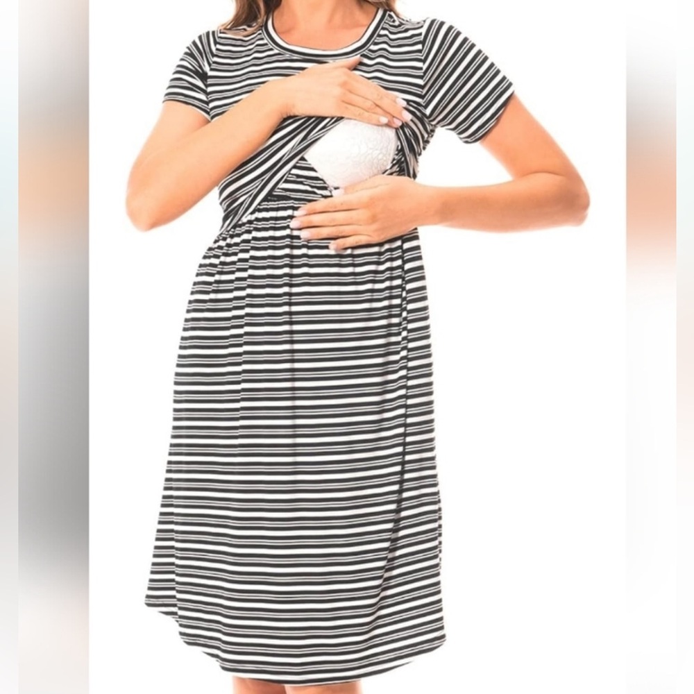 Nursing Dress With Pockets